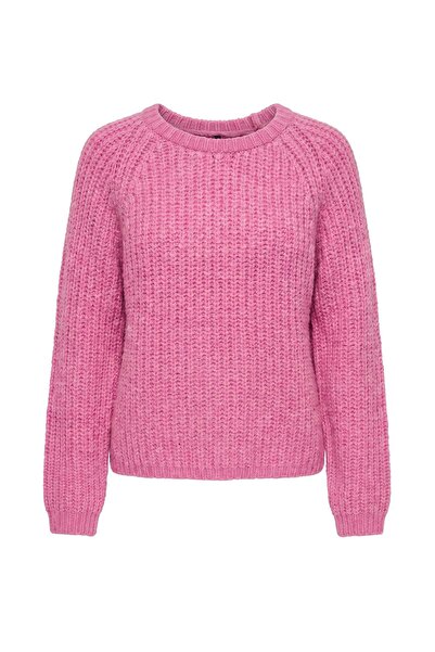 Trendyol Collection Wardrobe Essentials Pink*001 Soft Textured Knitwear Sweat...