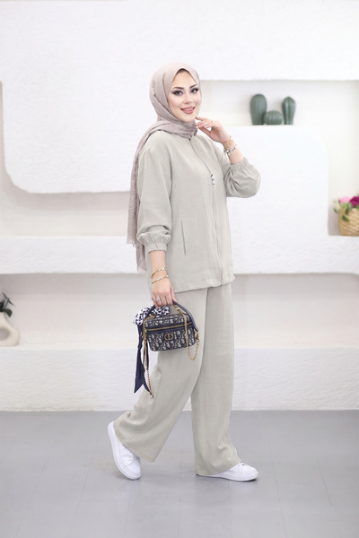 Suede Style 5768 - Κομψό, άνετο, μοντέρνο, μαλακό πλεκτό ύφασμα, χαλαρό γυναι...