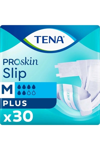 TENA Proskin Slip Plus Bel Bantlı Yetişkin Bezi M - Orta - Medium 30 Adet