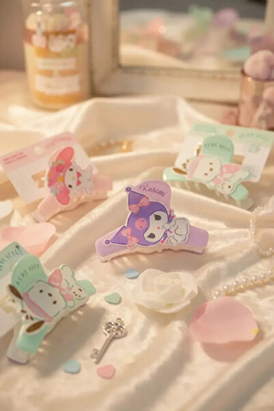 Hello Kitty Lisanslı Kıskaç Saç Tokası – Güçlü Tutuş & Kompakt Tasarım