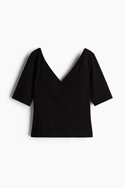 H&M V Yakalı Üst