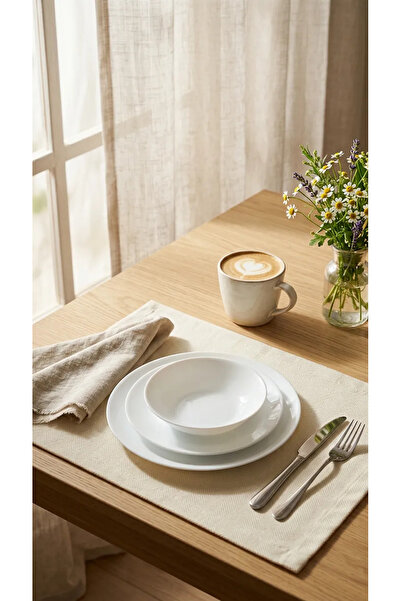 homease Памучна покривка за маса със звезди, 4 части - (35*50)
