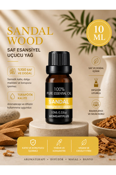 homeartplus Sandal Esansiyel Uçucu Koku Yağı Difüzör Esansı Buhurdanlık Yağı ...