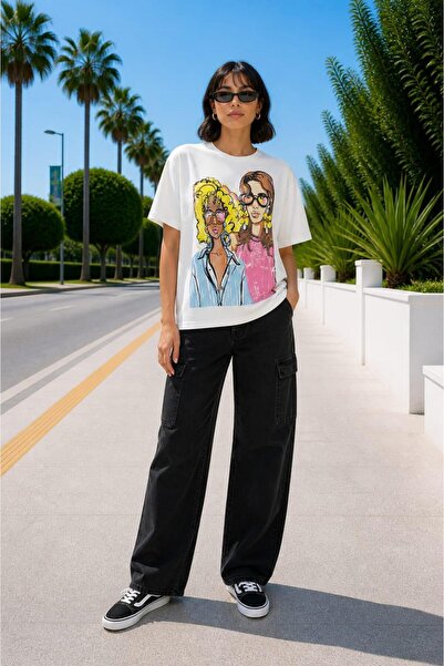 ALEXANDERGARDI Γυναικείο μπλουζάκι με στάμπα Crew Neck