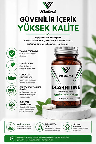 hhs bitkisel ürünler a1 l carnitine lepidium HHS A1 Herbal with L-Carnitine (30 Count) main image 1