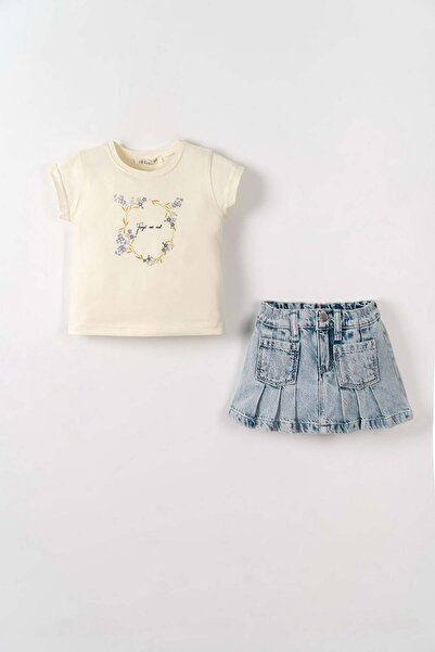 nk kids N&K Kız 51701-Pileli Etek 1/4