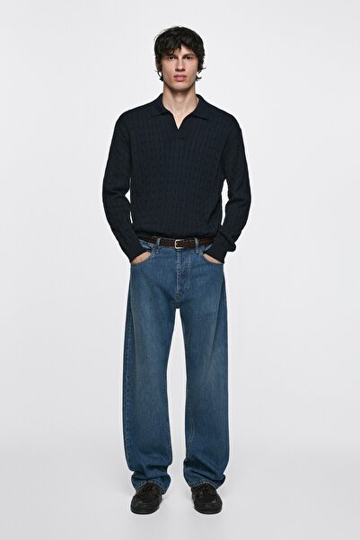 Massimo Dutti Slim fit kısa paça jean