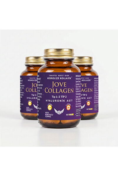 Jove Collagen Kollajen Komplex Tip 1-2-3hidrolize Kollajen C Vitamini D Vitam...