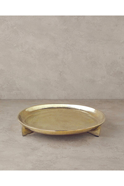 English Home Mirrory Dekoratif Tabak 30,5x30,5x3,75 cm Gold