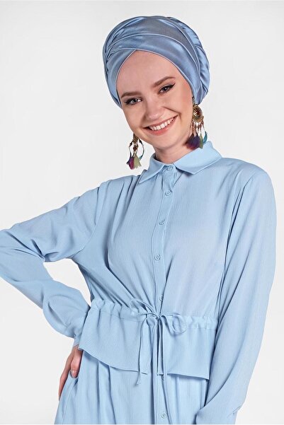Alvina Elastic Lace-Up Tunic with Waist Strap 4424