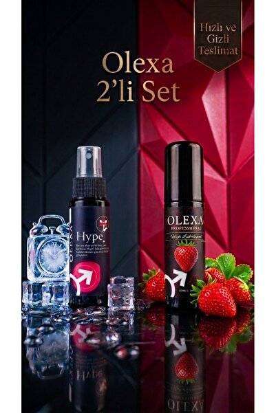 OLX 2’ Li Set Erkek Uzun Deneyim & Kayganlaştırıcı Jel