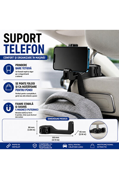SMARTECH Support for Phone, Easy Grip, Adjustable