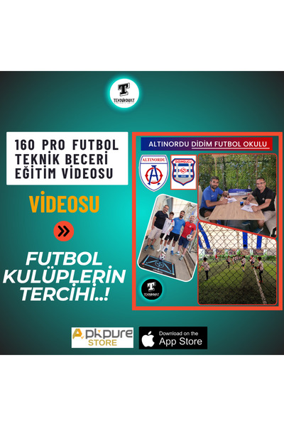TEKNİKMAT PLATINUM PRO EĞİTİM VİDEOSU ÖMÜR BOYU - FUTBOL TOPU- FUTBOL MATI VE KAYDIRMAZ ÇORAP HEDİYELİ