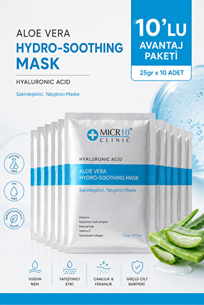 Dr. Mira Belle Derma Expert MICR10 CLINIC ALOE VERA HYDRO-SOOTHİNG MASK