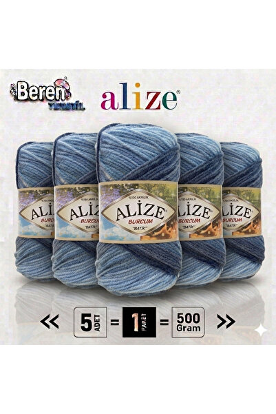 Alize Burcum Batik 5 Adet Color : 1899