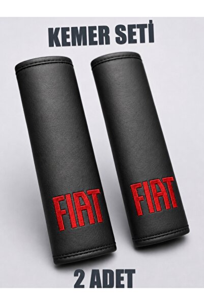mutlu oto aksesuar Fiat Yeni Logo Kemer Pedi 2 Adet