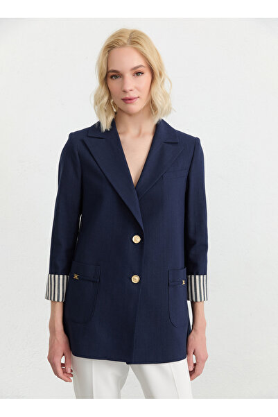 Selen Lacivert Kadın Ceket 26YSL1590