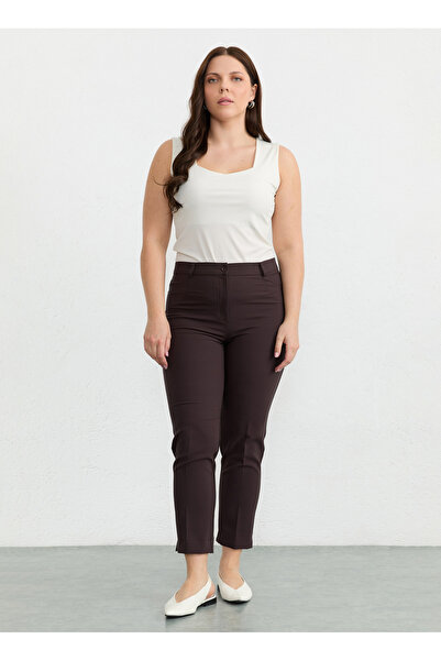 Selen Kahve Kadın Pantolon 26YSL5577