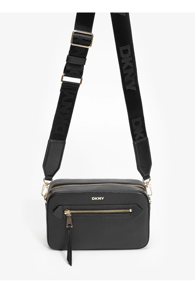 Dkny Siyah Kadın Deri Çapraz Çanta R42E3E22