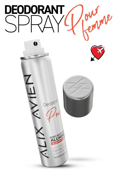 Alix Avien Alüminyumsuz Seyahat Boy Kadın Deodorant Sprey 75 ML - Pour Femme