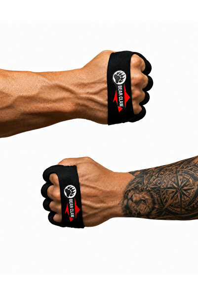 Bear Claw Pad Fitness Eldiveni Ağırlık Kaldırma Eldiveni Dambıl GYM Antrenman Parmaksız El Koruyucu