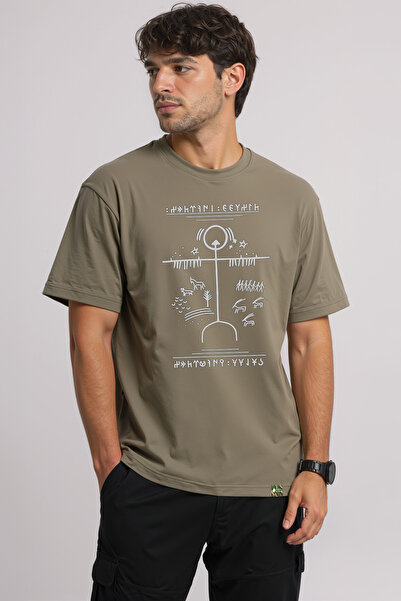 TURAN TACTICS Kam Davulu Designed Comfortable Fit Unisex T-Shirt