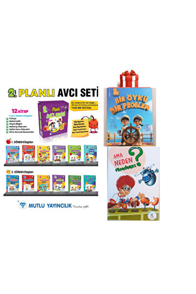 Mutlu Yayıncılık Planlı Avcı Serisi 2.Sınıf (Set) Yeni Baskı ! ( 2026-2027 Yı...