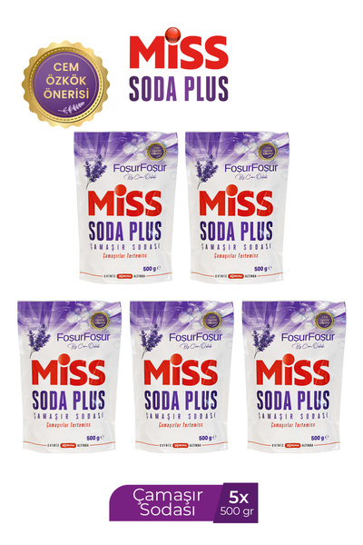 Miss SODA PLUS LAVANTA 500 GR X 5