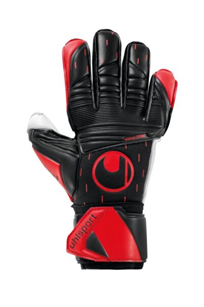 UHLSPORT Classic Absolutgrip 101132101 Siyah & Kırmızı & Beyaz Kaleci Eldiveni