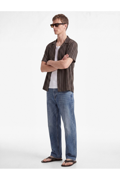 Koton Pamuklu Bol Normal Bel Baggy Jean Pantolon