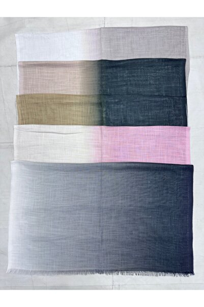 ALDAIYR Double Color Flamed Shawl Digital Degraded
