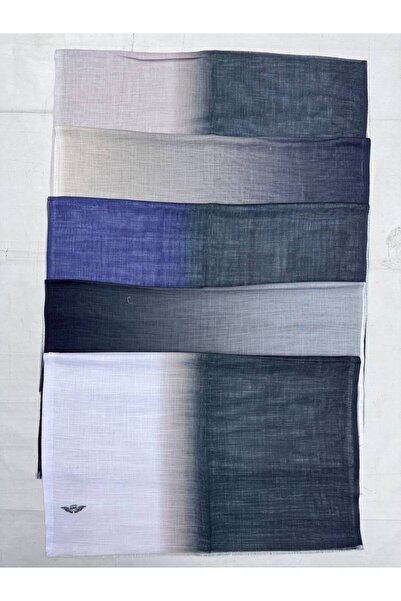 ALDAIYR Double Color Flamed Shawl Digital Degraded