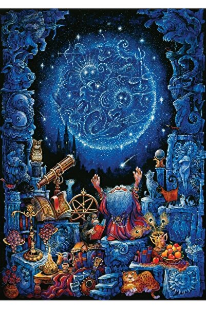 Art Puzzle Astroloji 1000 Parça Neon Puzzle(68 X 48 Cm)