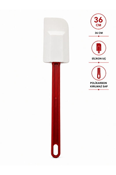 Siliconly 36 cm Polikarbon Isıya Dayanıklı , Kırılmaz, Yanmaz,Yapışmaz Siliko...