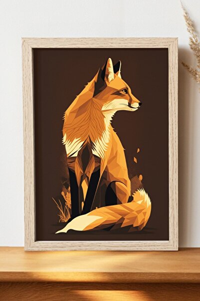 Luna Marissa Αφίσα Fox - Αφίσα τοίχου από γυαλιστερό χαρτί χωρίς πλαίσιο