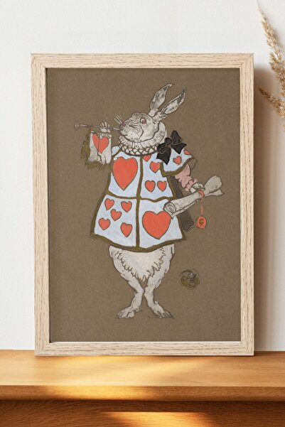 Luna Marissa Αφίσα William Penhallow White Rabbit - Αφίσα τοίχου από γυαλιστε...
