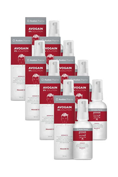Avogain 5% Minoxidil Topical Solution أفوجين 5٪ بخاخ للشعر - مينوكسيديل 50 مل...