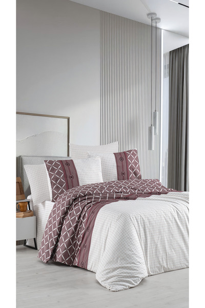 aytunç Yelda 100% Cotton Single Duvet Cover Set 160X220 cm