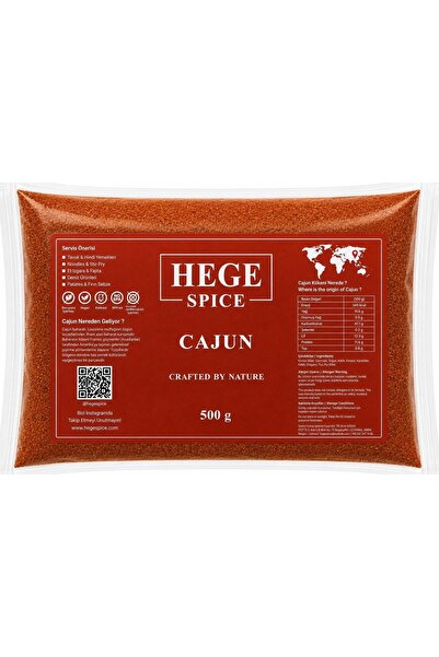 Hege Spice Kajun Patates Baharatı 500 gr