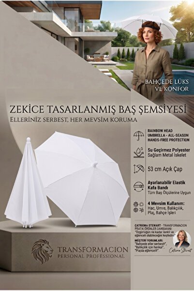 KaktüsKedi Kafa Şemsiyesi - Güneş ve Yağmur İçin Katlanabilir Eğlenceli Şapka...