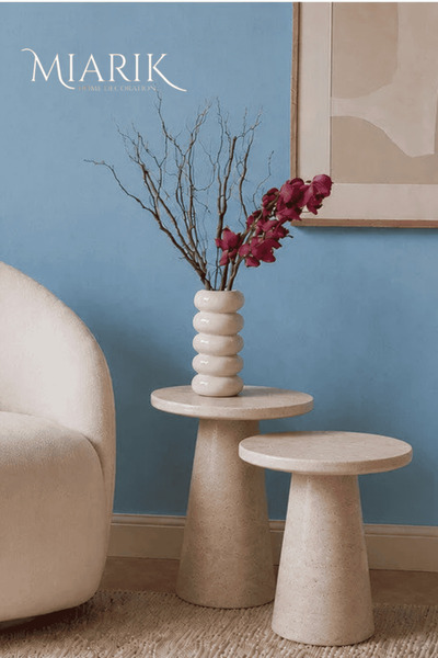 MIARIK DESIGN Huni Ayak Parla 2 li Yan Sehpa