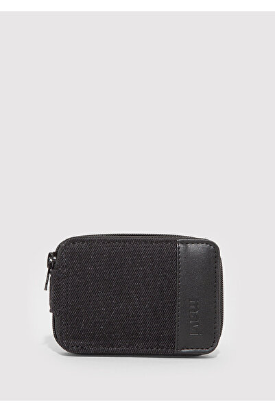 Mavi Black Denim Wallet 0912246-900