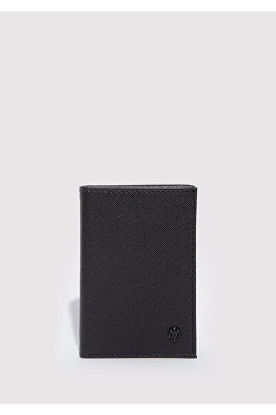 Mavi Schwarze Geldbörse mit Siegellogo 092240-900