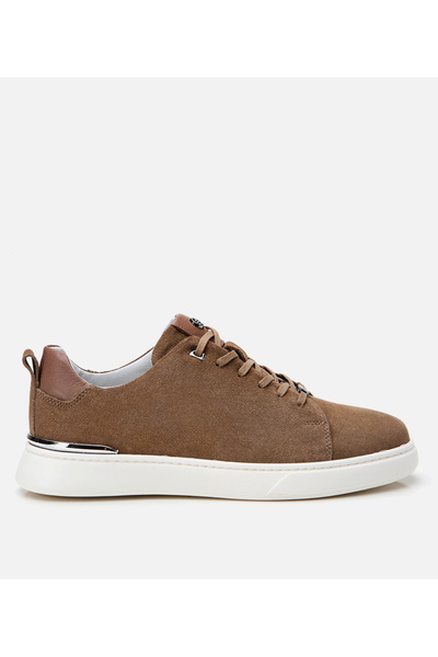 Hotiç Men's Suede Leather Mink Ultra Light Sole Sports Shoes
