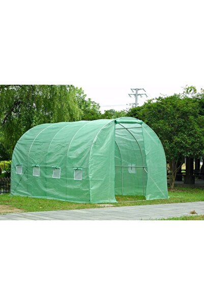 micul fermier Seră solară/ghiveci de grădinărit 4x2x2m, polietilenă, densitat...