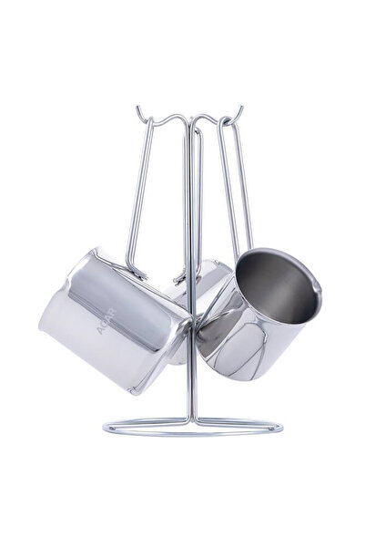 ACAR MZL6520 Set de 3 oale de cafea cu mâner din sârmă