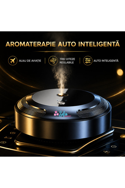 Sofia Concept Difuzor Auto Aromaterapie Premium 3 Uleiuri Esentiale Sofia CON...