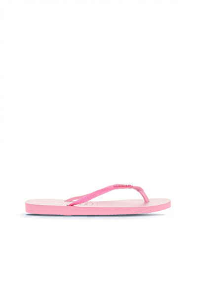 Havaianas Дамски чехли с метално лого в цвят розово злато 27w4148922_1749
