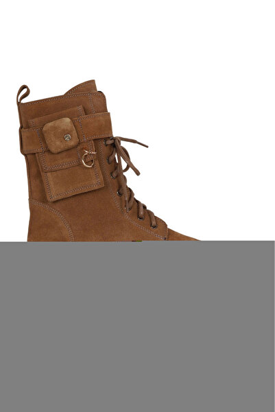 Bueno Shoes حذاء مسطح للنساء من الجلد السويدي باللون البني 39wb4692