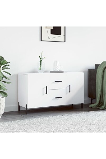 Concept Servantă, alb, 100x36x60 cm, lemn compozit